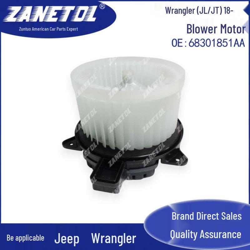 

ZANETOL Blower Motor for Wrangler (JL/JT) 2018- A/C 68301851
