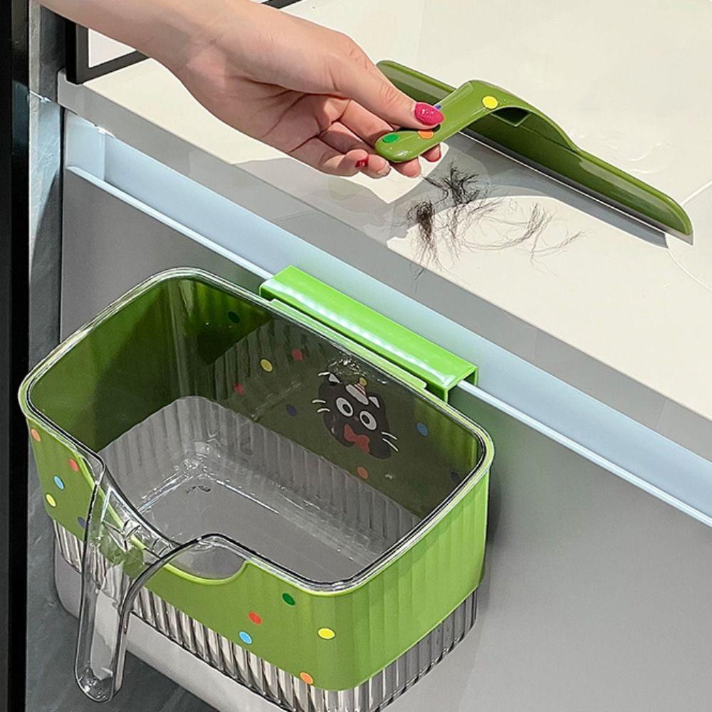 Large Capacity Waste Trash Can Wall-Mounted Food Waste Toilet  Household Cleaning Tools