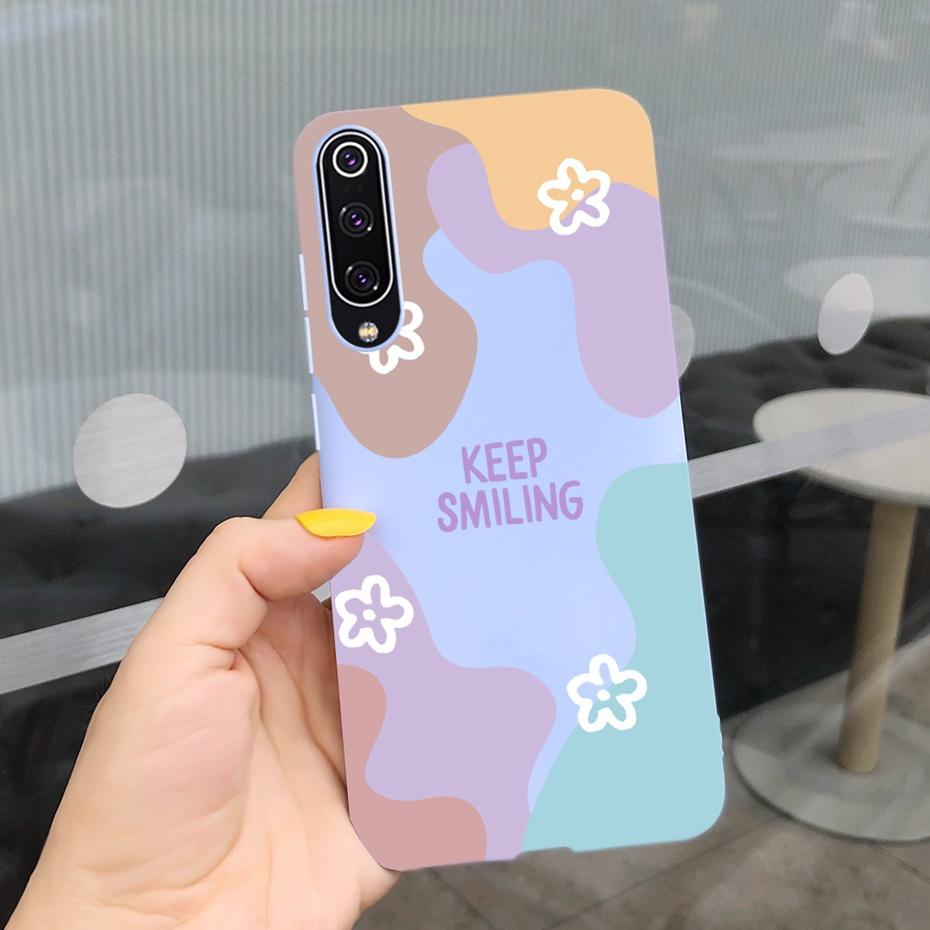 Lovely Printing Jelly Phone Case For Xiaomi Mi 9 SE Mi9 Soft Silicone TPU Back Cover For Xiaomi Mi 9 Lite Mi 9SE 9 SE Bumper