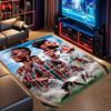 Brasilien Fußballmannschaft Spieler Collage Druck Teppich Nicht-Rutschfeste Rechteckige Fußmatte Fußballfan Gaming Wohnzimmer Schlafzimmer Dekoration