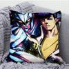 Anime JOJO Bizarre Adventure Pillow Case Square Pillow Bedroom Sofa Leisure Comfort Cushion Car Living Room Home Decoration