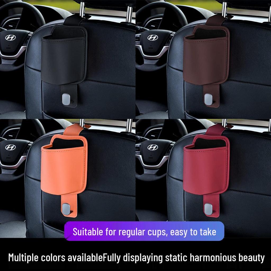 Multifunctional Car Seat Headrest Hook & Cup Holder