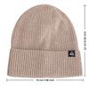 Nowy Styl Unisex Jesienno-Zimowa Czapka Beanie Szpiczasta Etykieta Wysoka Elastyczność Czapki Dzianinowe Dla Mężczyzn Kobiet Sporty Outdoorowe Czapki Narciarskie