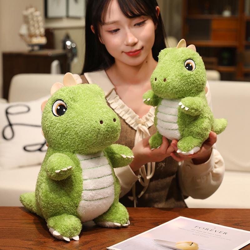 Giocattoli Morbidi di Peluche a Tema Dinosauro Adorabili Peluche Ripieni Bambole Compagno Dinosauro Ruggito Regali per Feste di Compleanno Per Amici
