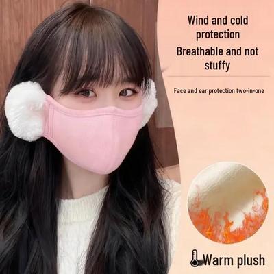 Winter Windproof Ear Protection Cotton Mask - Thick and Warm