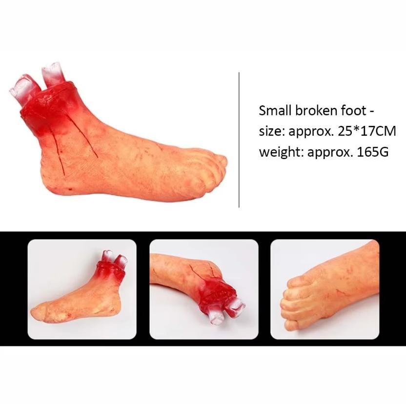 قطعة واحدة زينة الهالوين زينة أطراف بيولوجية بشرية دماغ قلب مكسور هالوين زينة أجواء الهالوين