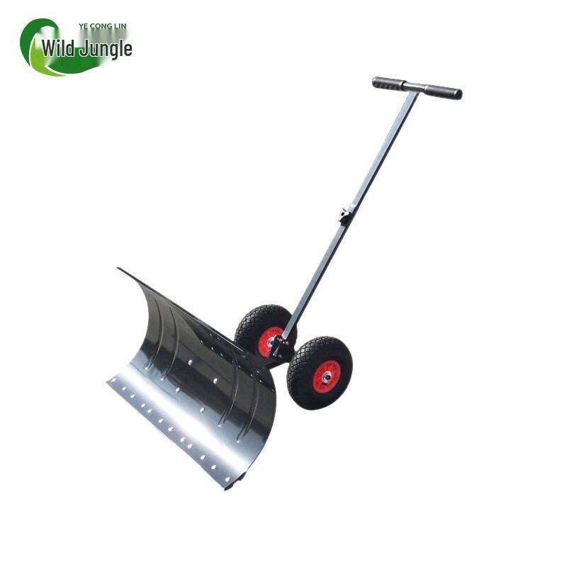 Снеговая лопата на колесах