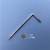 Hex & Phillips L-Shaped Wrench Set: T6, T8, T10 Plum Blossom Screwdrivers