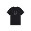 Fred Perry Mens Wreath Logo Regular T-Shirt