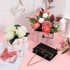 SAFIGLE 9pcs Bags Bouquet Box Purse Shaped Floral Bags Handheld Packaging Bags Decorative Bouquet Bags For Floral Arrangements