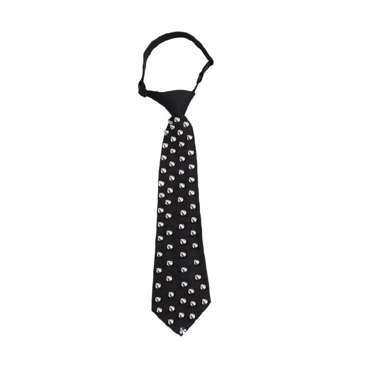 Uniform Pre Tied Tie Girls Senior School Lady Uniform Pre-tied Tie Elegant Look for Business and Office Use серебряный