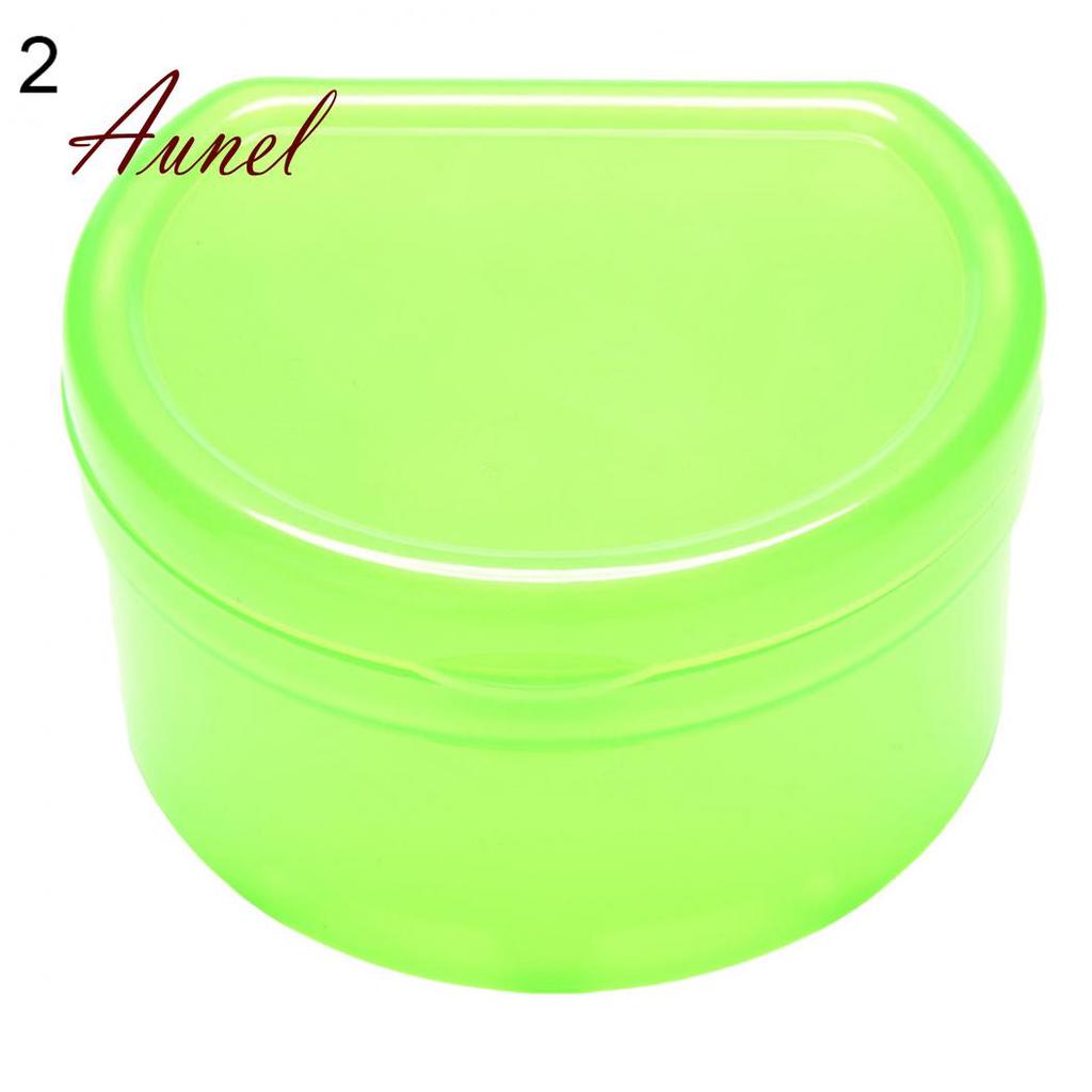 Boîte de Rangement pour Prothèse Dentaire Orthodontique Tendance 1 Pièce Conteneur Étui pour Protège-dents