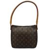 Looping MM M51146 Handbag Brown Women Used