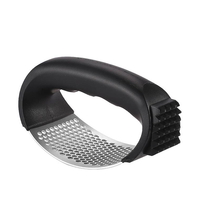 Ruční kroužek na drcení česneku a zázvoru z nerezové oceli