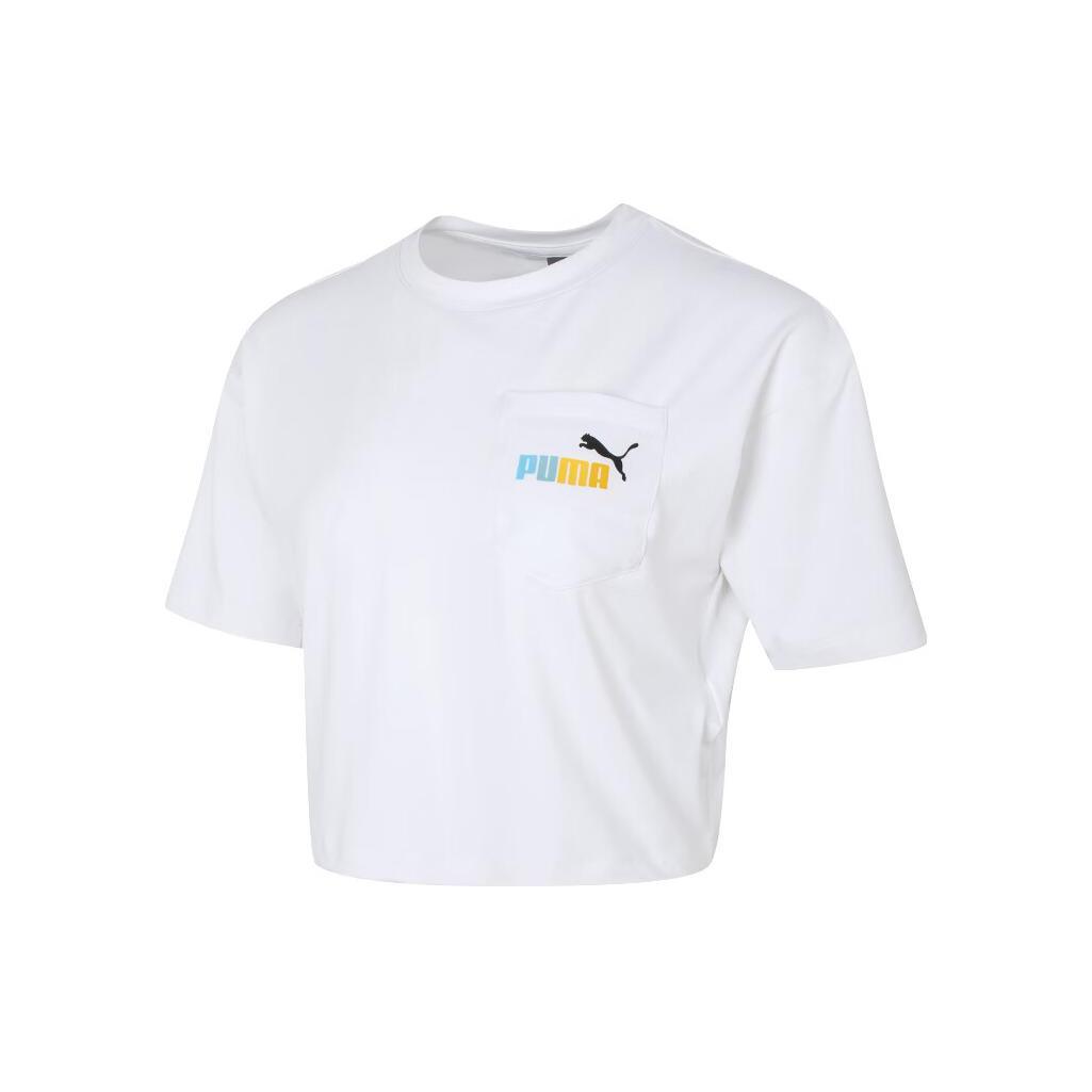 

New PUMA T Shirts Women s White 678010-02 M