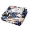 Warm Soft Blankets Camping Iuno Wuthering Waves Game Throw Blanket  Flannel Bedspread For Bedroom Fluffy Sofa Bed Cover