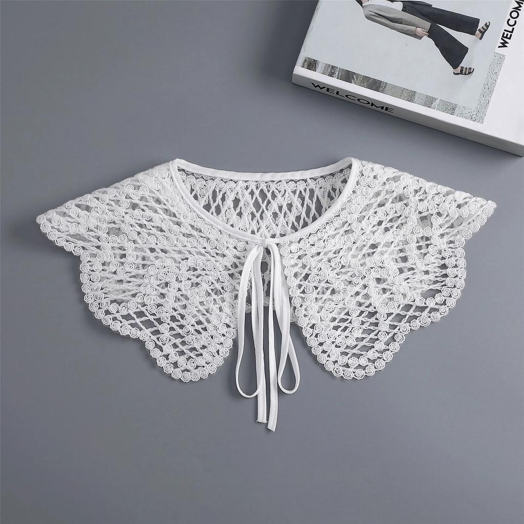 New Fake Collar Scarf Shawl Women's Shirt False Collar Vest Decorative Girls Shirt Detachable Collar Scarf Short Shawl Fuax Cols