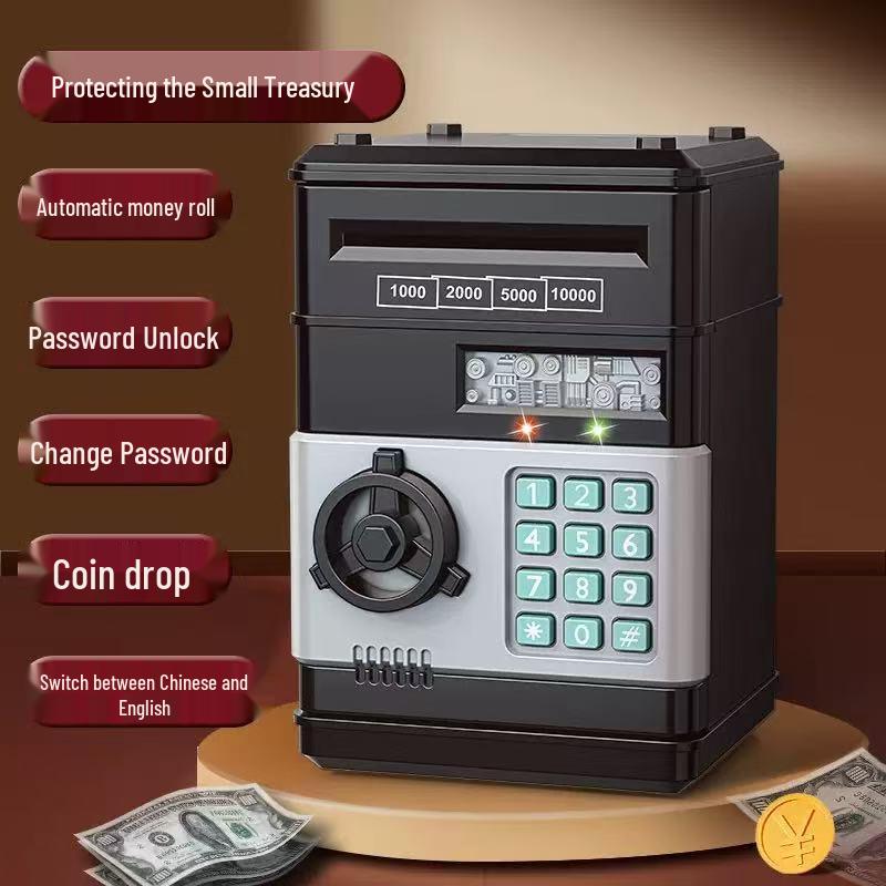 Automatic Password-Protecting Children's ATM Piggy Bank Toy