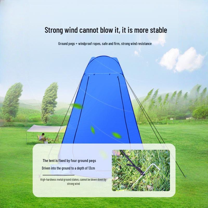 Tragbares Camping-Dusch- und Toilettenzelt - Outdoor-Privatsphäre-Unterstand