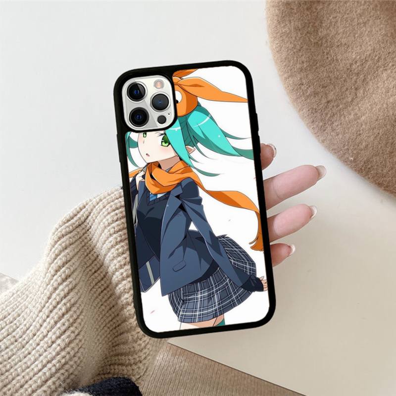

Чехол для телефона Monogatari Yotsugi Ononok, силиконовый чехол из ПК+ТПУ для iPhone 14 11 12 13 Pro Max 8 7 6 Plus X XR, жесткие чехлы 7 plus or 8 plus