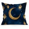 Ramadhan festival blue night starry sky Cushions Pillowcase Polyester Cushion Cover Throw Pillow Pillowcover Home Car Sofa Decor
