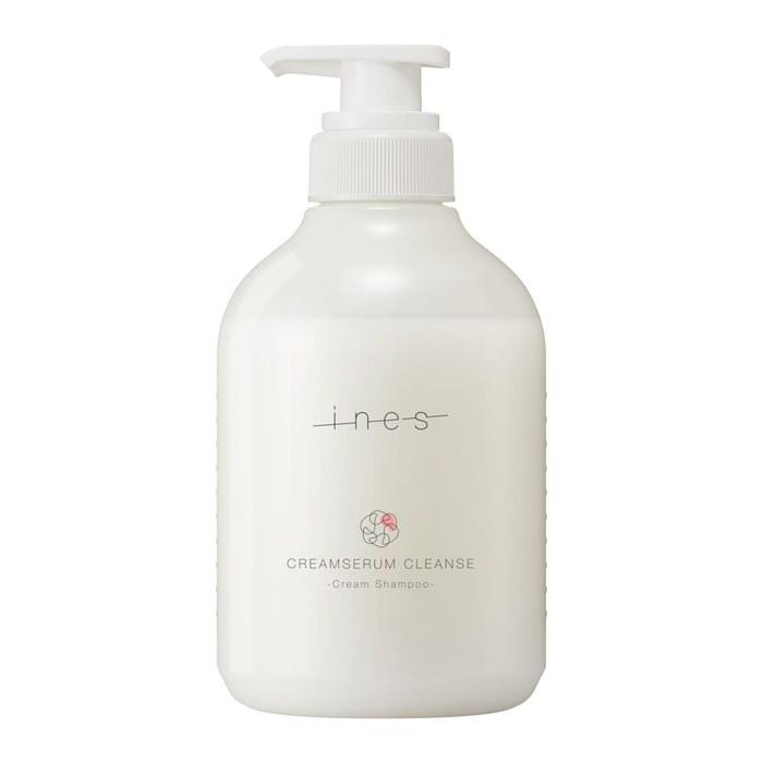 Ines Cream Serum Cleanse 480ml Cream Shampoo, White Jasmine & Geranium Scent, 480ml / x 1