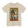 Thoth Retro Comic T-Shirt: Vintage Egyptian God Graphic Tee