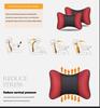 SQLI6 2pcs Car Interior Seat Headrest Pillow Neck Support Pads Stickers for BMW M Performance E30 E34 E36 F21 F30 F35 M3 M5 X1 X3