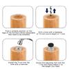 16Pcs Multipurpose Furniture Leg Adjusters Threaded Leveling Feet Prevent Floor Damage With Stable Base Designs