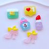10Pcs New Mini Cute Cosmetics Series Flat Back Resin Scrapbooking DIY Jewelry Craft Decoration Accessorie