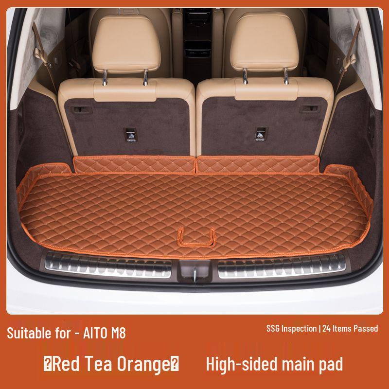 

AITO M8 2025 Trunk Mat Full Coverage for Huawei AITO M8 Five-Seater/Six-Seater Tail Box 6-Seater