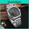 Ouki Heren Roestvrij Staal Horloge Met Kwarts Uurwerk En Kalender Voor Business Casual Kleding