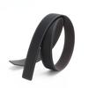 Double Sided Top-layer Lychee Pattern Belt Strip for Men's Pin Buckle Plate Buckle Belt Body Cowhide Car White Line Belt Belt