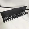 Heavy-Duty Metal Awards Trophy Display Stand Medal Hooks Wall Mount Organizer Medal Storage Holder Display Home Office Decor