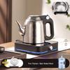 Automatic Titanium Electric Kettle & Tea Table: Keeps Water at Perfect Brewing Temperature