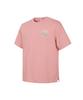 DISCOVERY EXPEDITION Unis Small Lake Graphic Short Sleeve T-Shirt (Peach)