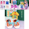 Wooden Shoe Tying Game Toy With Diy Fun For Kids Educational Play