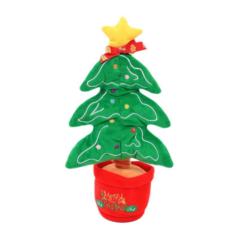 Spielerisches singendes Weihnachtspuppen mit kuscheliger PP-Baumwolle, ideal für unvergessliche Geschenke