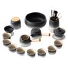 Shanhai Gradual Change Kung Fu Tea Set Home Tea Retro Coarse Pottery Light Luxury Modern Gift Box Business Gift