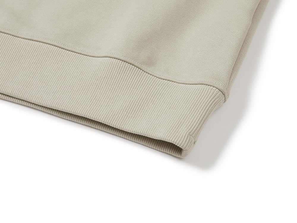 Snow Peak Land Sweatshirt Light Size for Men and Women Women's GS-S25FWFHT61, Beige, L,