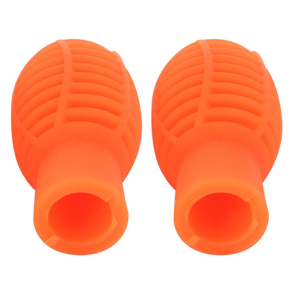 2 Stück Drumsticks Überzug Drum Silent Tips Silikon Schutzhülle Percussion Zubehör