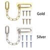 Bolt Safety Guard Protector Hardware Anti-theft Chain Slide Catch Chain Locks Security Door Chain