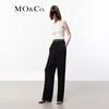 MO&Co. Women's Cool-Touch Triacetate Straight-Leg Casual Pants