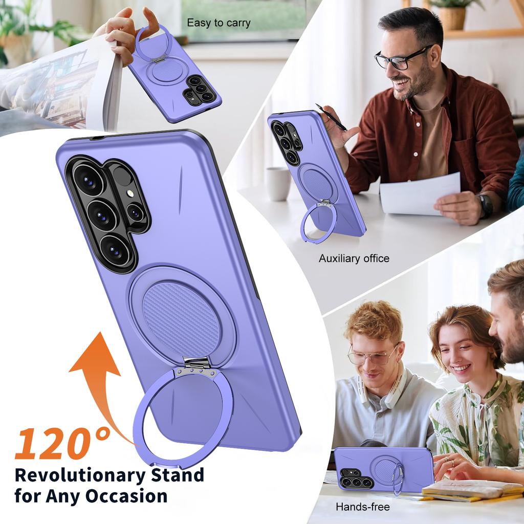 For Samsung Galaxy Z Flip7 5G Case Shockproof Slim Retro Leather Phone Back Cover