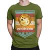 Dogecoin Doge Cryptocurrency Military Grunge Novelty Graphic 100 Cotton Tshirt Dogecoin Tops Tees For Unisex