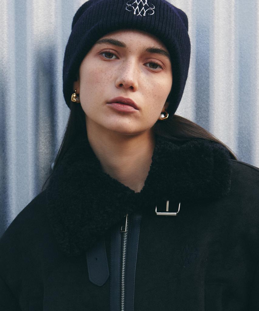 Nigaennikol Nicole Wool Soft Beanie_Navy