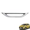Car Chrome Rear Bumper Fog Light Lamp Cover Car Trim Decoration Stickers Fog Light Cover For Toyota AQUA
