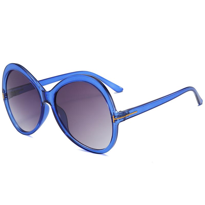 Fashion Large Frame Round Sunglasses Women Men Exquisite Luxury Brand Sun Glasses Outdoor Travel Beach Lady Man Glasses UV400