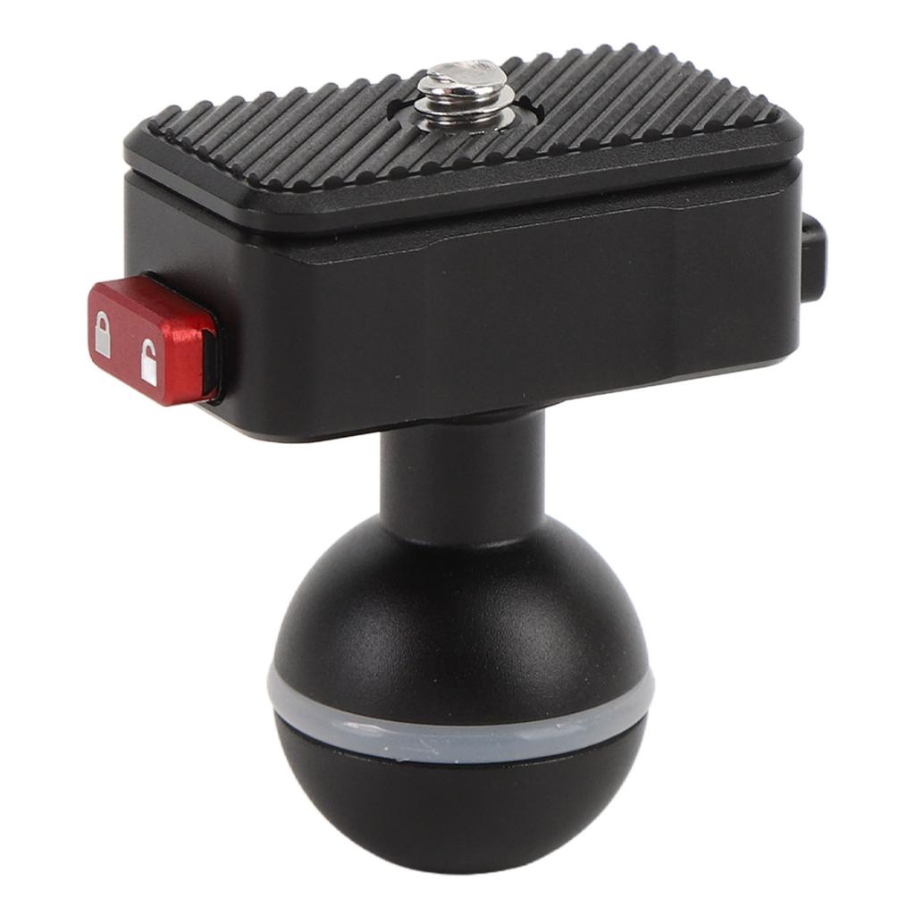 Sports Camera Riding Mount Universal Action Camera Quick Release Base Adapter with Ball Head Mount L