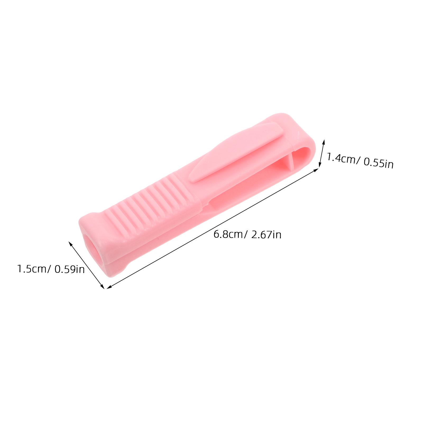 

2Pcs Medical Ampoule Opener Strong Plastic Ampule Opening Tool for Nurses Glass Vial Breaker Ergonomic Design Reliable розовый